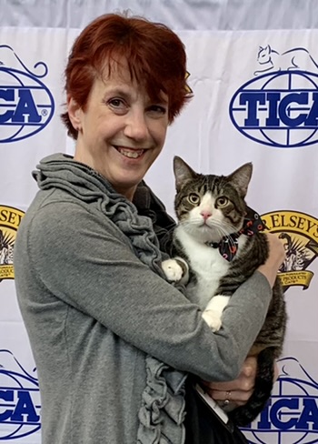 Household Pet cat and TICA Judge